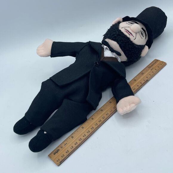 Abraham Lincoln Plush Little Thinker Doll Stuffed Umemployed Philosopher’s Guild - Picture 7 of 10